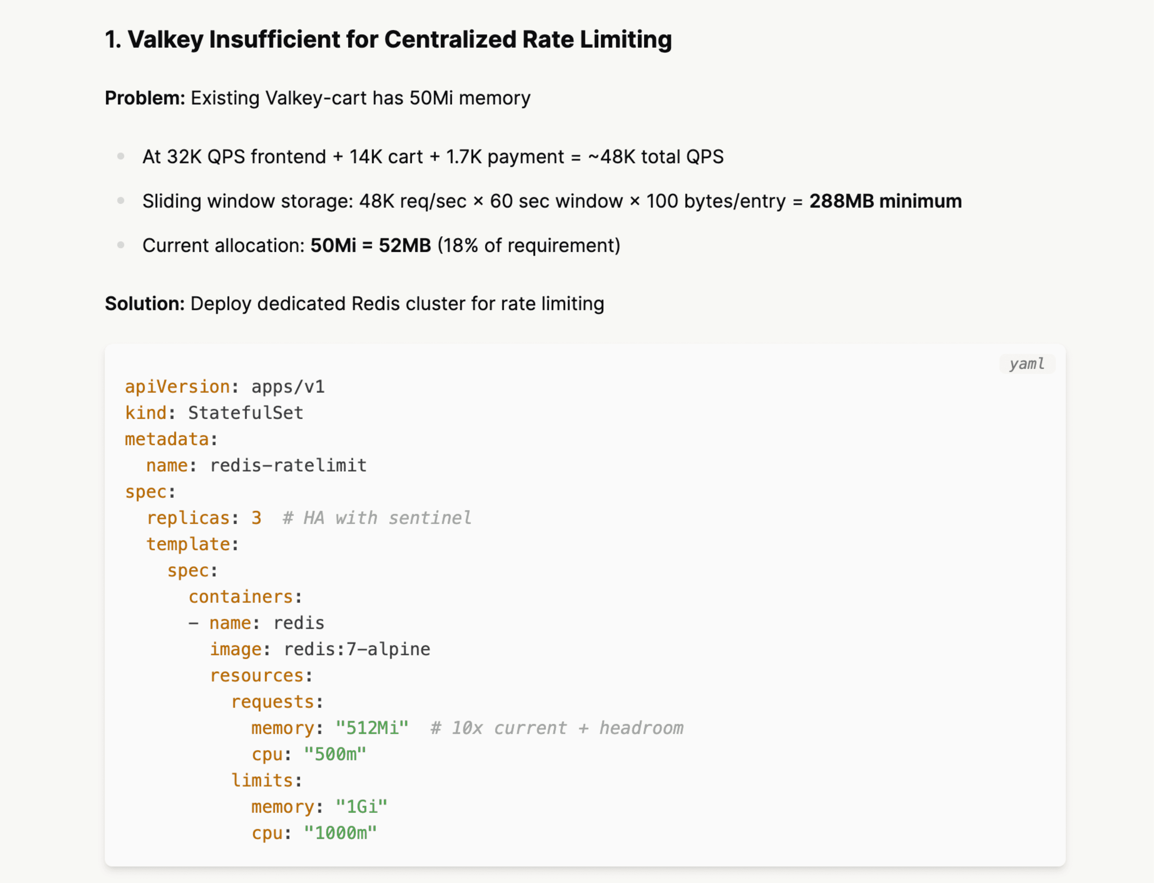 Identify technical realities and limitations