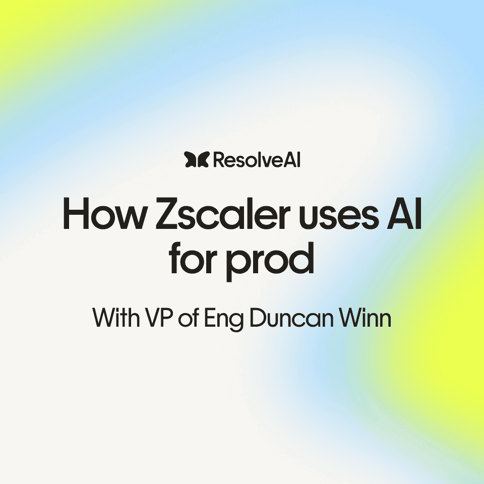 Zscaler tech talk: Using AI for mission-critical production systems