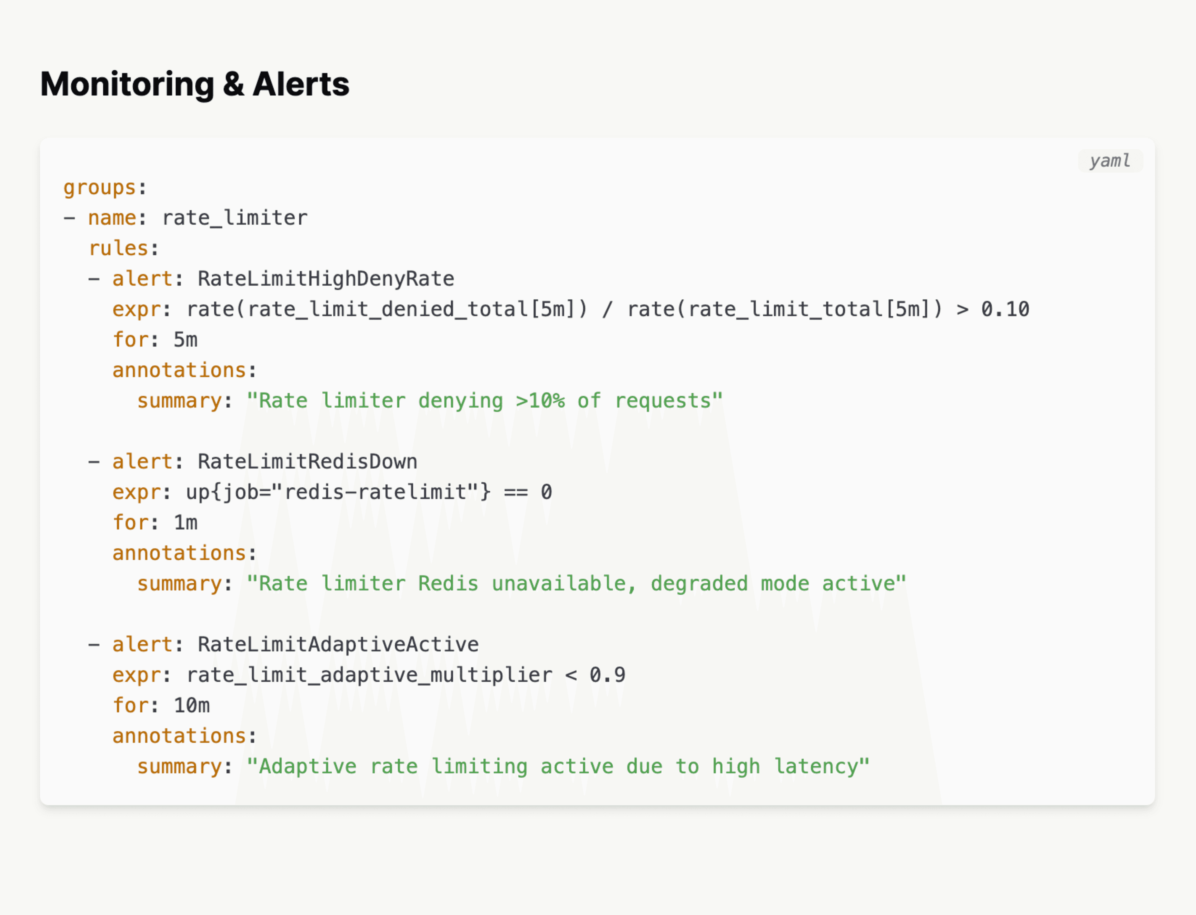 Ensure safe deployment to production
